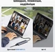 USB-хаб Ugreen CM512 5-in-1 USB-A > RJ45 Gigabit Ethernet 2xUSB-C 10Gbps 30 см Сірий (45321) - зображення 14