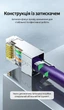 Коннектор RJ45 Ugreen NW193 Cat7 STP 100 шт 50U Gold со вставкой 1.3 мм Серебристый (50635) - изображение 2