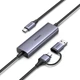 Карта видеозахвата Ugreen CM725 Type-C / USB-A 2K 30Гц 1080P 60Гц PD 100W 1.2 м Серый (25772) - изображение 1