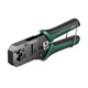 Кримпер Ugreen NW136 RJ45 RJ12 RJ11 8P 6P для обжима, резки и зачистки, лезвия SK5 Черный/Зеленый (70683) - изображение 1