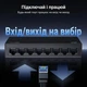Комутатор Ugreen CM834 8 портів Gigabit Ethernet RJ45 1000 Мбіт/с Чорний (35499EU) - зображення 6