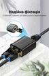 Адаптер-розгалужувач Vention Ethernet RJ45 1 на 2 порти 100 Мбіт/с металеве екранування 2 шт Чорний (IPTB0) - зображення 12