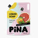 Рідке мило ТМ "PINA" Mandarin and grapefruit 1500 мл дой-пак - зображення 1
