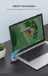 Кардрідер USB 3.0 Ugreen CM185 Type-C OTG / SD / TF / MicroSD Grey (50706) - зображення 7