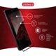 Защитное стекло Intaleo 9H 3D для смартфона Motorola Moto G86 Power/G86 Black (1283126627668) - изображение 4