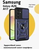 Протиударний чохол Armor Ring + захиcт камери для Samsung Galaxy A17 та Samsung Galaxy A26 (A175/A266) case Simon синій - зображення 1