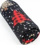 Плед Love You Флисовый Праздничные елки Полуторный 150х200 см легкий (ly9109) - изображение 2