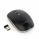 Миша Gembird MUSW-4BS-01 бездротова, Black, безшумна, dpi:1600, USB, AAx1 шт - зображення 1