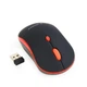 Миша Gembird MUSW-4B-03-R бездротова, Black/Red, dpi:1600, USB, 2xAAА (MUSW-4B-03-R) - зображення 1