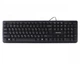 Клавіатура Maxxter KBM-U01-UA офісна, USB, Black - зображення 1
