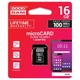 Карта памяти microSDHC, 16Gb, Goodram M1AA, SD адаптер (M1AA-0160R12) - изображение 3