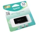 Флеш накопитель USB 32Gb Apacer AH350, Black, USB 3.2 Gen 1 (AP32GAH350B-1) - изображение 1
