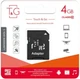 Карта пам'яті microSDHC, 4Gb, T&G, Class10, SD адаптер (TG-4GBSDCL10-01) - зображення 2