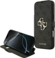 Etui z klapką Guess Book 4G Metal Logo do Apple iPhone 17 Pro Max Black (GUBKP17X4GMGGR) - obraz 6