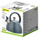 Чайник для плиты Maestro MR-1302-GREY, нержавеющая сталь, 2,5л - изображение 3