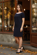 Платье InDresser XS Синий (IN-0205H008A_Dblue-Powder) - изображение 4