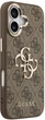 Etui Guess 4G Big 4G Classic Logo do Apple iPhone 17 Brown and Gold (3666339521912) - obraz 4