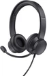 Słuchawki Trust HS-201 USB PC Headset Black (8713439253733) - obraz 1