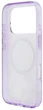 Etui Guess IML Flower & Tonal Circle MagSafe do Apple iPhone 17 Pro Purple (3666339525217) - obraz 6