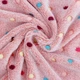 Теплий м'який плед для домашніх тварин Люпосанчик Coral velvet, 40х60 см, Pink - зображення 6