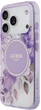 Панель Guess IML Flower & Tonal Circle MagSafe для Apple iPhone 17 Pro Max Purple (3666339525224) - зображення 2