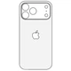 Пленка на заднюю панель Mietubl HD для Apple iPhone 17 Pro Max - изображение 2