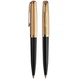 Набор ручек Parker PARKER 51 Deluxe Black GT Золотистый 57 032b24 - изображение 2