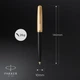 Набор ручек Parker PARKER 51 Deluxe Black GT Золотистый 57 032b24 - изображение 5