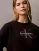 Спортивний костюм Calvin Klein Xs утеплений флісом чорний - зображення 4