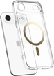 Панель Spigen Ultra Hybrid MagSafe Case для Apple iPhone 17 Air Transparent-Gold (ACS10315) - зображення 5