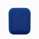 Чехол-накладка Silicone case Slim для AirPods Dark Blue (28) темно синий - изображение 1