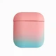 Чехол для наушников AirPods Case Rainbow Gradiente (Градиент) Pink blue (925) розово голубой - изображение 1