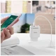Адаптер сетевое зарядное устройство Hoco C39A Enchanting 2.4а 2USB-порта White Белый - изображение 4