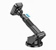 Держатель автомобильный Hoco CA116 Blue Shark (black/metal grey) - изображение 5