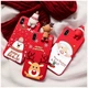 Чохол Силіконовий Новорічний для iPhone X/Xs Merry Christmas (02) Санта - зображення 4