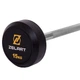 Штанга 15кг с фиксированным весом прямая обрезиненная Zelart Rubber Coated Barbell 2685-15 длина 95см - изображение 4