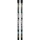 Лыжи беговые подростковые в комплекте с палками Zelart 0881-150B Grey-Blue-Neon Green - изображение 7