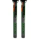 Лыжи беговые подростковые в комплекте с палками Zelart 0881-140B Grey-Red-Neon Green - изображение 4