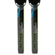 Лыжи беговые детские в комплекте с палками Zelart 0881-110B Grey-Blue-Neon Green - изображение 3