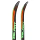 Лыжи беговые подростковые в комплекте с палками Zelart 0881-150B Grey-Red-Neon Green - изображение 3