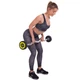 Штанга 15кг с фиксированным весом изогнутая полиуретановая Zelart Urethane Barbell 2690-15 длина 104см - изображение 8
