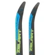 Лыжи беговые детские в комплекте с палками Zelart 0881-130B Grey-Blue-Neon Green - изображение 5