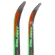 Лыжи беговые детские в комплекте с палками Zelart 0881-120B Grey-Red-Neon Green - изображение 3