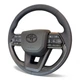 Кермо для Toyota Land Cruiser 200, Prado 150. В стилі LC300. Без підігріву. Дерево. Чорний логотип. В сборі. - зображення 3