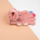 Перчатки детские одинарные на 1-3 года (арт. 25-7-47А) розовые - изображение 2