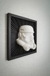 Тривимірна картина шолом штурмовика Star Wars для декору інтер'єру. Aivory - изображение 2