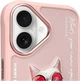 Панель Nimmy Glasses Cool Cat для Apple iPhone 16 Pink (6971080319334) - зображення 5