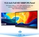 Монитор сенсорный портативный 15.6" Pisichen HD-156 Full HD IPS 60 Гц Б/В - изображение 4