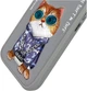 Панель Nimmy Glasses Cool Cat для Apple iPhone 16 Grey (6971080319365) - зображення 8