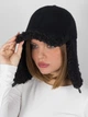 Кепка женская зимняя SumWin ТРАВКА/БАРАНЧИК GM0926-03 55-58 Черная - изображение 2